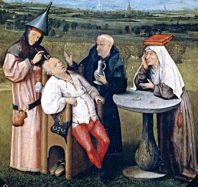 The Stone Cutting by Hieronymus Bosch